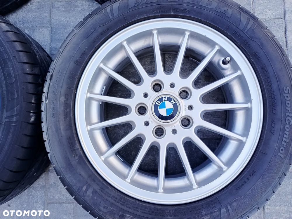FELIGI Z OPONAMI KOŁA ALUMINIOWE BMW E46 R16 5X120 ET46 72.6 MM OPONY FULDA SPORT CONTROL 225/50 LATO NR4 - 2