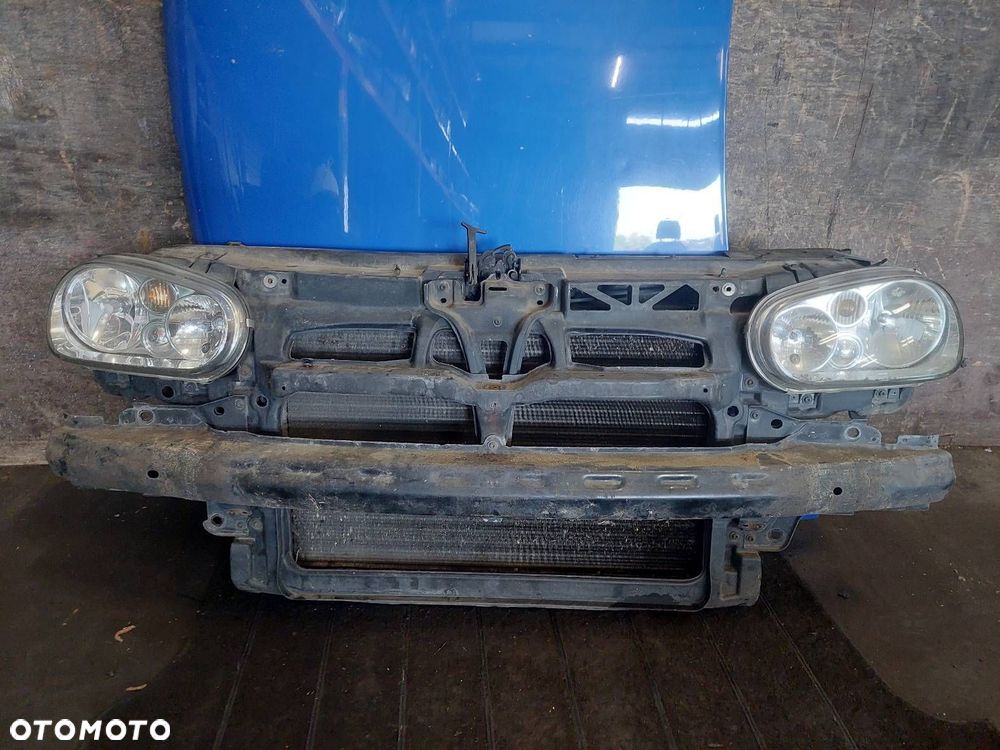 KOMPLETNY PRZÓD MASKA ZDERZAK LAMPY PAS PRZEDNI VOLKSWAGEN GOLF IV LW5Z - 6