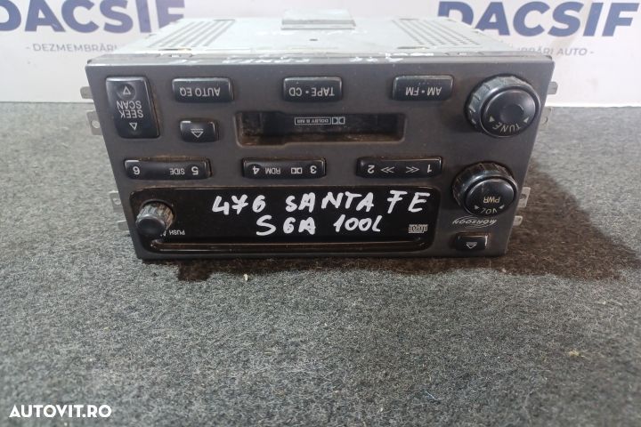 Radiocasetofon 12220029 Hyundai Santa Fe SM [2000 - 2004] Crossover 2 - 1
