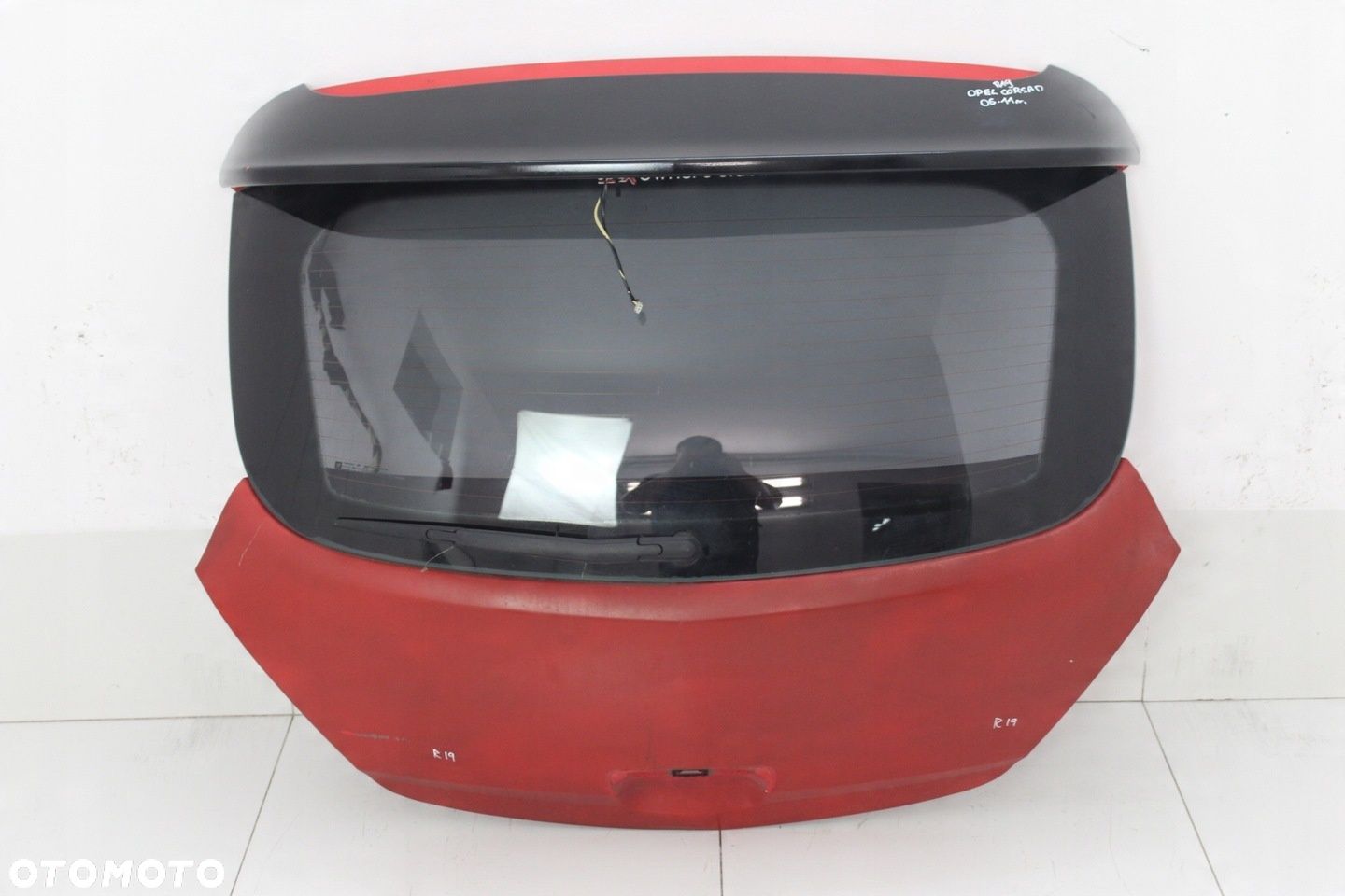 KLAPA BAGAŻNIKA TYŁ OPEL CORSA D 06-11R OPC - 1