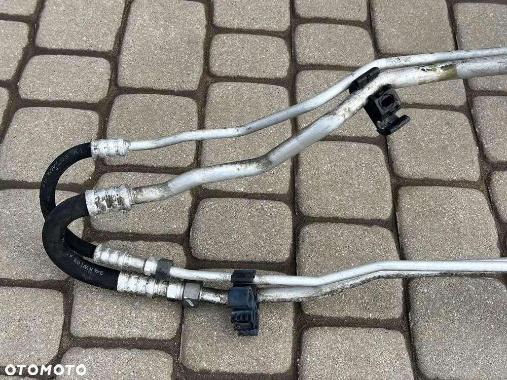 PRZEWODY PRZEWÓD WĘŻE WĄŻ KLIMATYZACJI TYŁ TYLNY VW T5 CARAVELLE MULTIVAN TRANSPORTER 7H1820727B 7H1820725D - 8