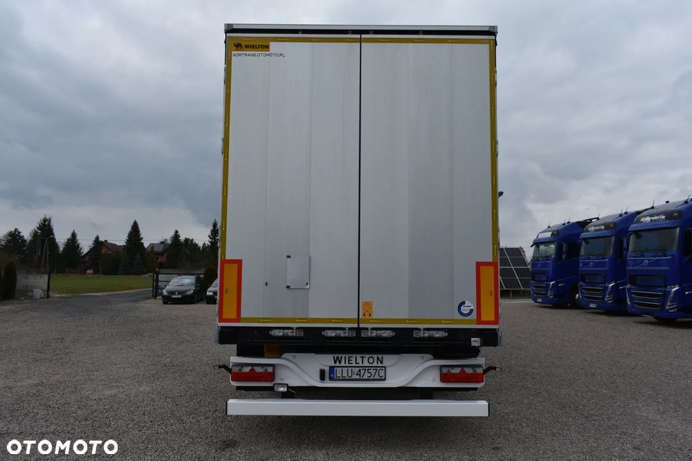 Wielton OS PODNOSZONA // 40 TYŚ KM PRZEBIEG !! // NOWA !! //  OSIE SAF // FULL LED // SALON POLSKA // DACH PODNOSZONY // - 14