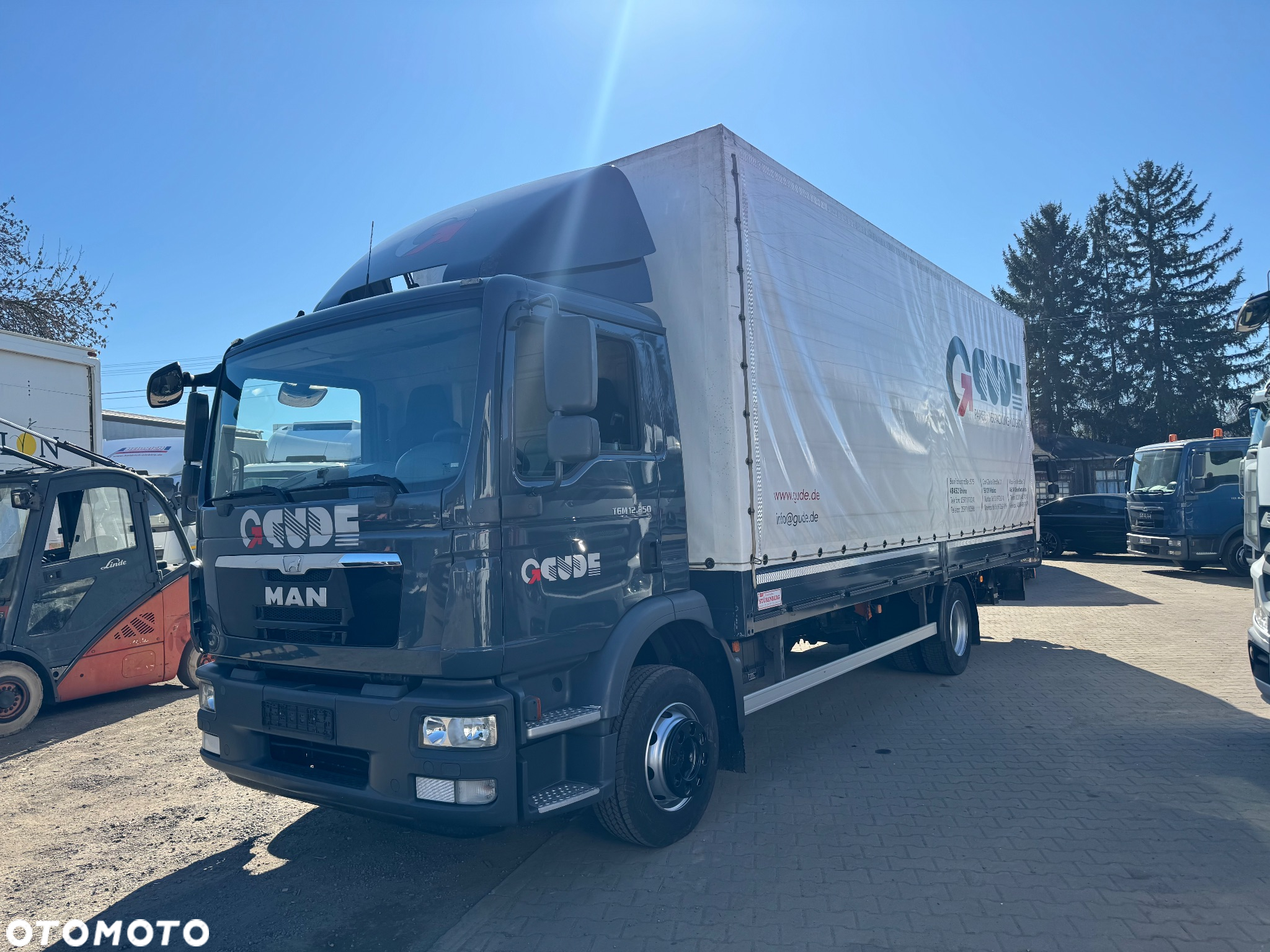 MAN TGM 12-250 Plandeka / Winda / - 2