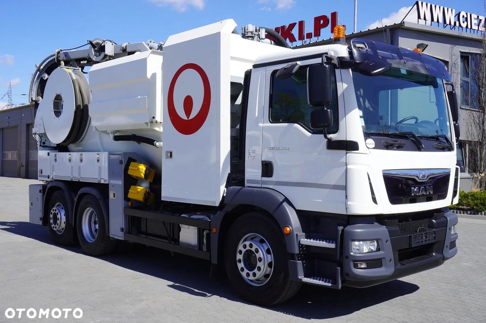 MAN MAN TGM 26.340 / Zabudowa WUKO Rivard 11,8 m3 / 150 tys. km / oś skrętna / 2 szt - 6