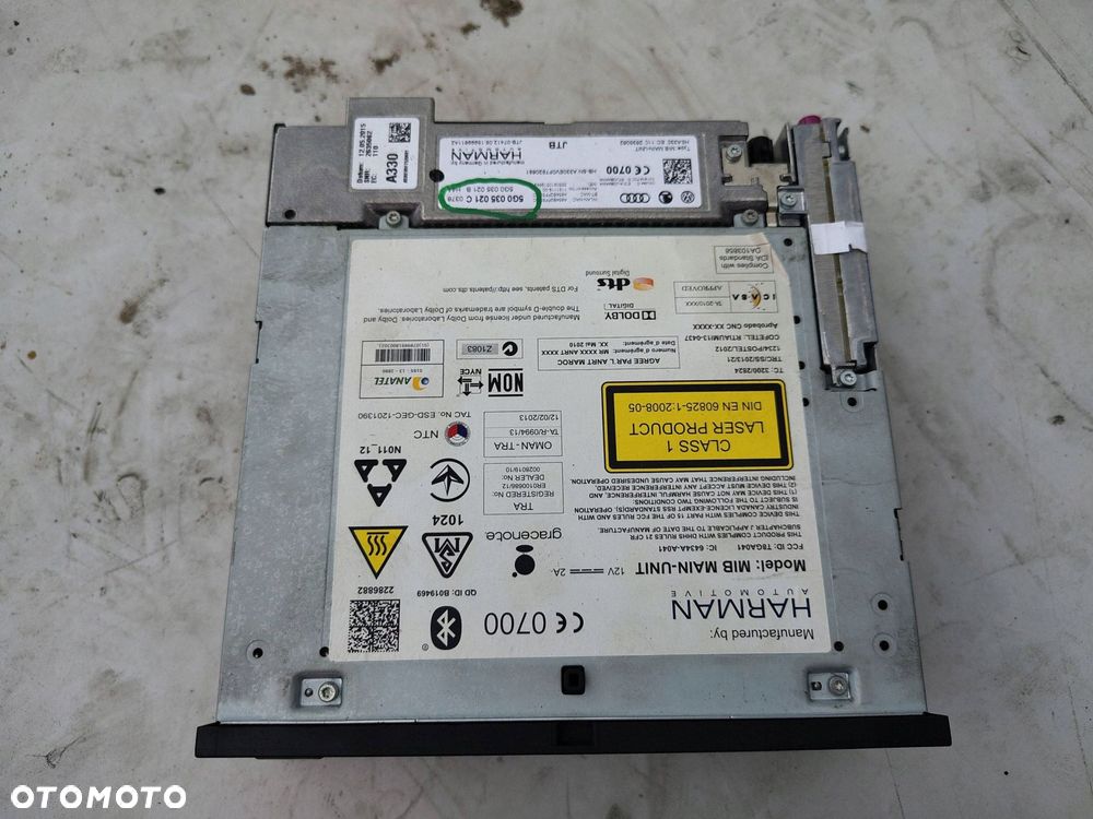 RADIO NAWIGACJA 5G0035021C VOLKSWAGEN GOLF 7 VII GTD - 2