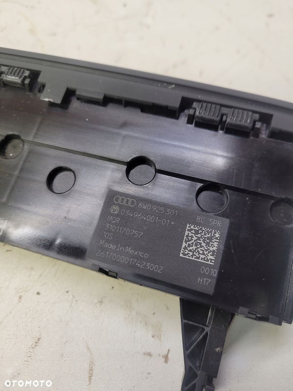 PANEL GUZIK START STOP PDC AUDI A4 B9 8W0925301 - 5