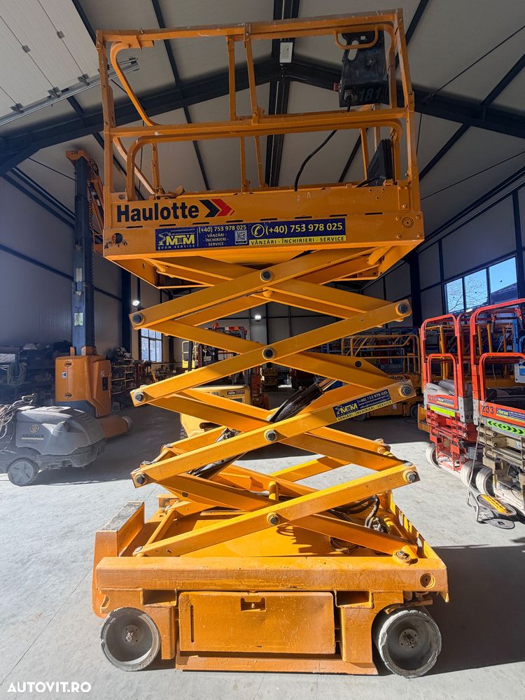Haulotte Optimum 8 , OFERTA 5200 EURO vanzare inchiriere Valcea Pitesti Sibiu Craiova Tg Jiu Drobeta Turnu Severin Bucuresti Deva Alba Sibiu - 6