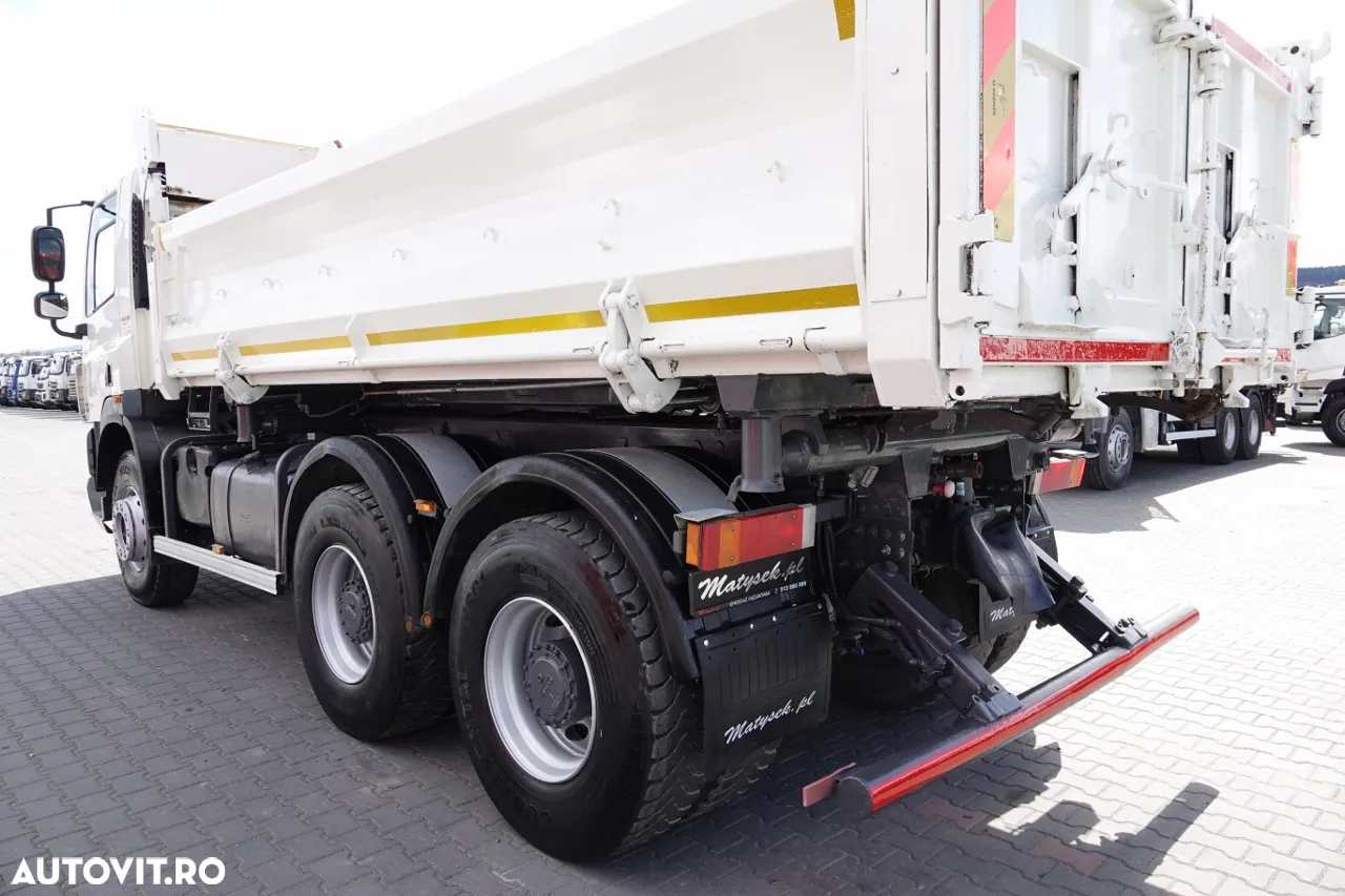 DAF CF 85.410 / 6X4 / TIPPER 2 STR. / BORDMATIC / HYDROBRA / MANUAL / IMPORTAT - 17