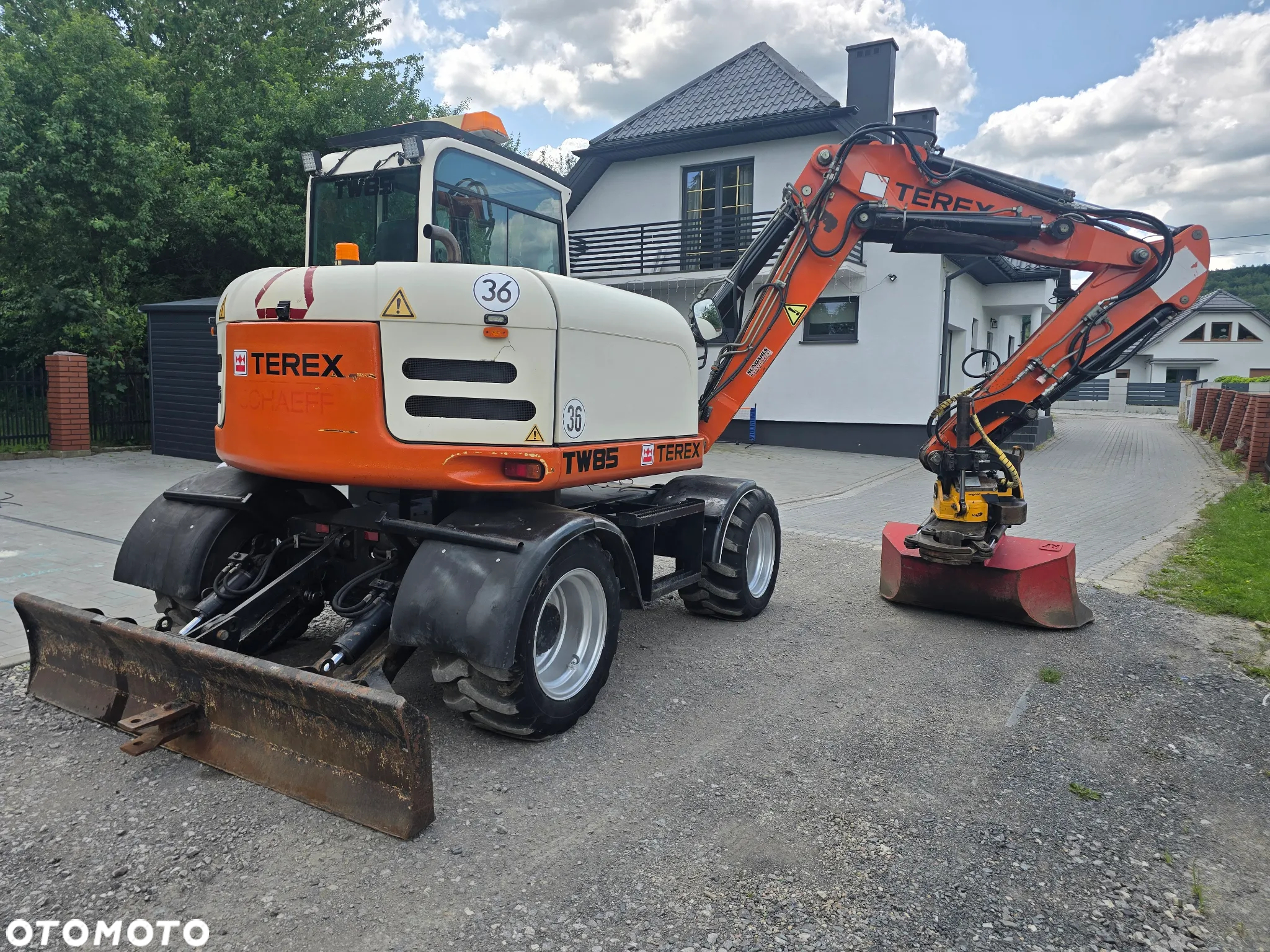 Terex TW 85 Roto+Szczypce - 11