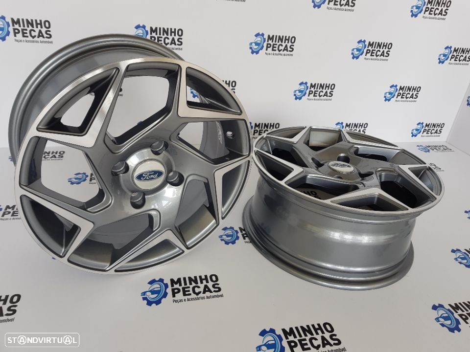 Jantes Ford Fiesta ST em 15 GunMetal - 7