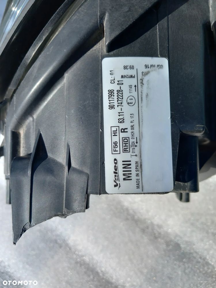 Lampa MINI COOPER przód/ przednia prawa OE 90117998 - 16