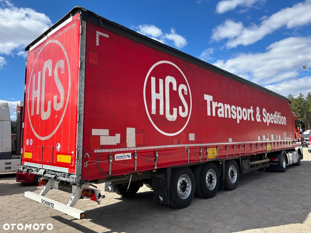 Schmitz Cargobull FIRANKA / 10 SZTUK / BARDZO ŁADNE OPONY / Z PEŁNYM WYPOSAŻENIEM DO ZAŁADUNKU / 2 KOŁA ZAPASOWE / DOSTĘPNE KOLORY SREBRNY - NIEBIESKI - CZERWONY / NIEKTÓRE MAJĄ NOWE PLANDEKI !! - 4