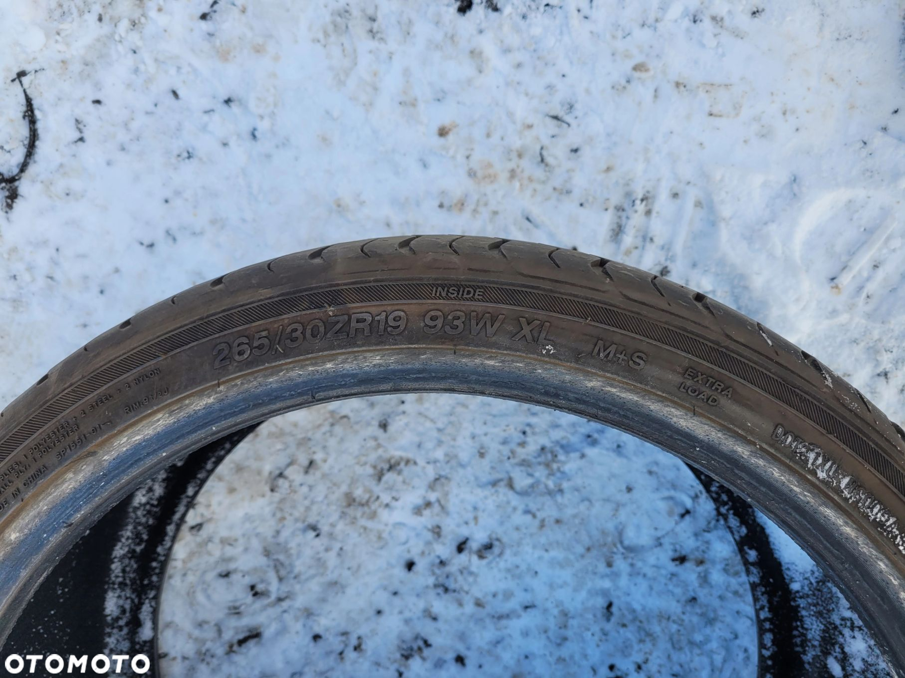 OSŁONA OPONA ARDENT SPORT ZIMOWA RX6 265 30 19 2021 ROK 6mm - 3