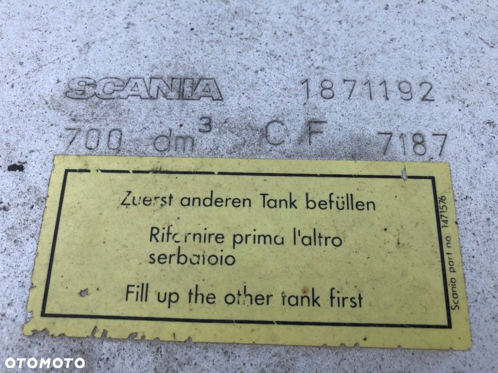 ZBIORNIK PALIWA  SCANIA R-series R420 1871192 - 8