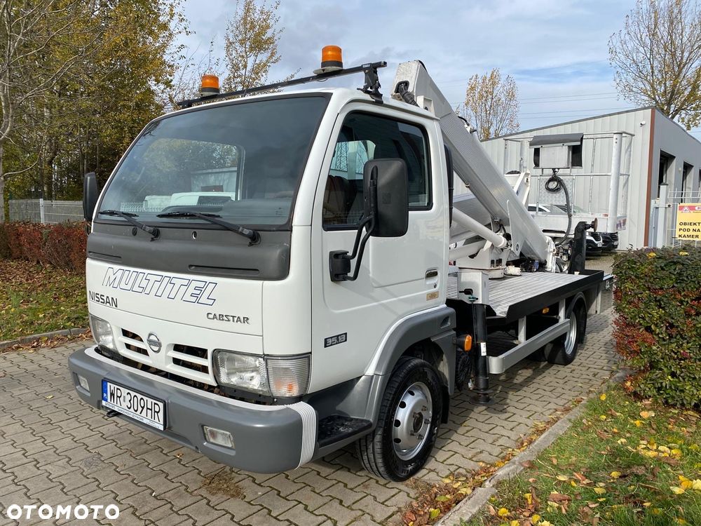 Nissan CABSTAR 3,0D PODNOŚNIK KOSZOWY MULTITEL MX200 20M WYS. ROBOCZA - 6