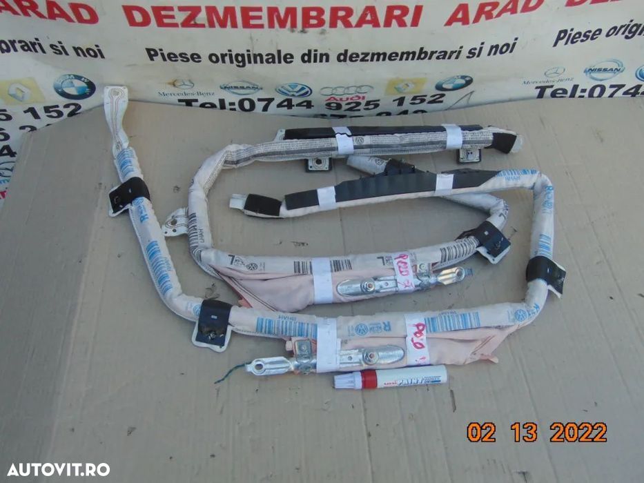 Airbag Cortina VW Polo 2g 2018-prezent airbag lateral cortine stanga d - 1