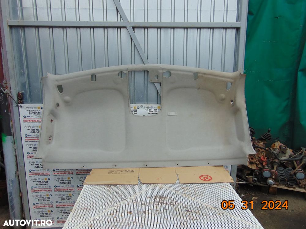 Tapiterie plafon Renault Master Opel Movano plafoniera - 1