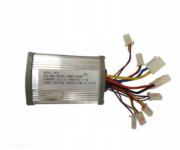 Sterownik 36V 800W 1020 do silnika szczotkowego do skutera - 1