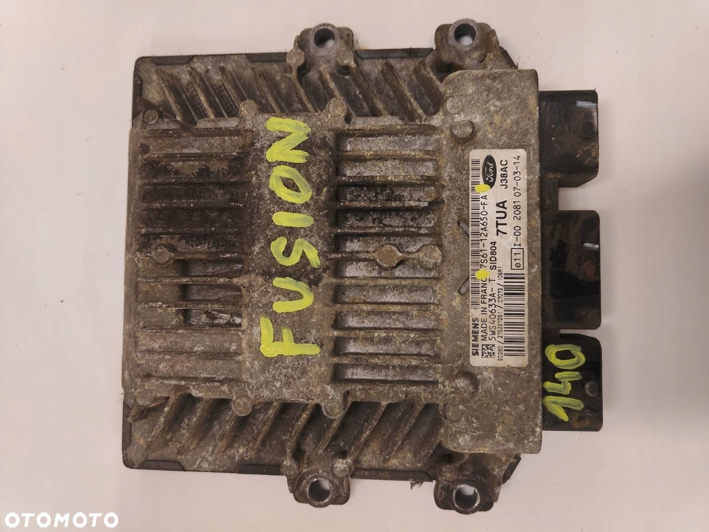 Ford fusion 7S61-12A650-FA KOMPUTER STEROWNIK SILNIKA - 1