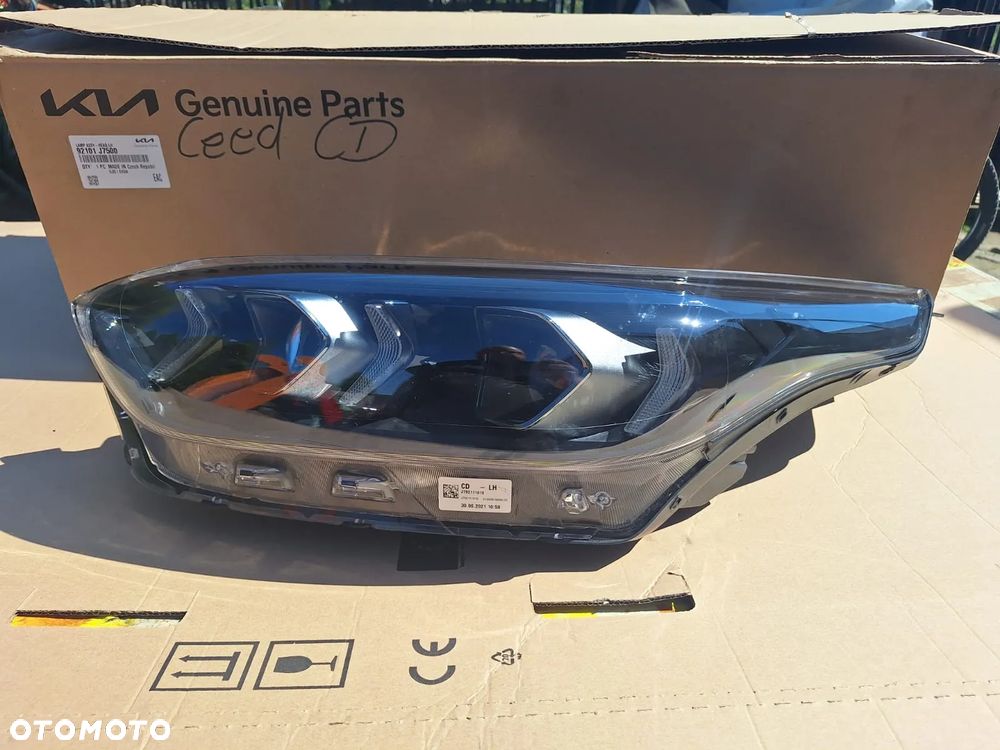 Lampa lewą przednia kia ceed III lift ful led 92101J7500. - 1