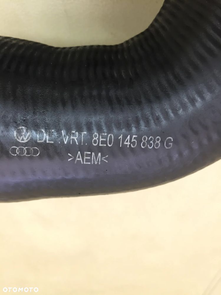 RURA WĄŻ PRZEWÓD POWIETRZA TURBINY INTERCOOLERA AUDI A4 B6 1.8T 8E0145838G - 7