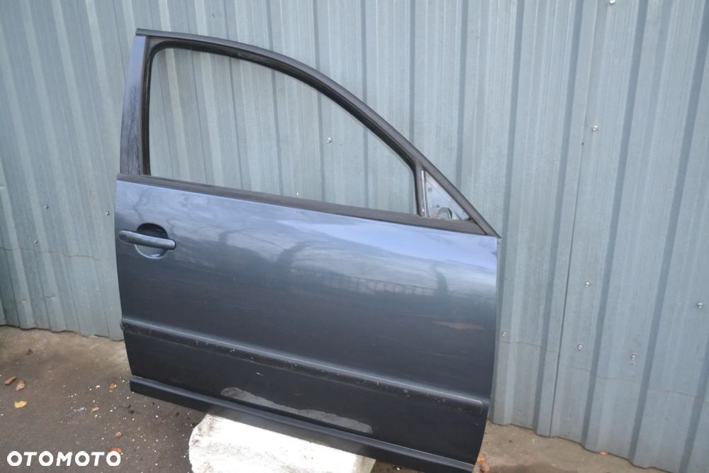 VW PASSAT B5 KOMBI SEDAN 96-05 DRZWI PRZÓD PRZEDNIE PRAWE GOŁE LC7V POMORSKIE - 3