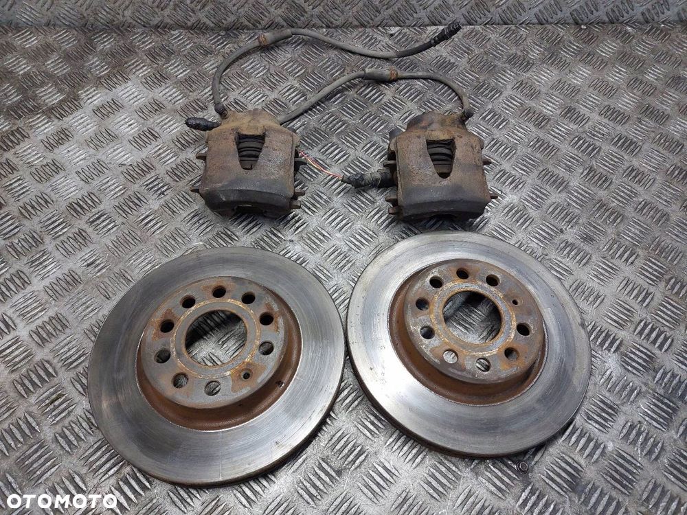 TARCZE HAMULCOWE PRZÓD + KLOCKI + ZACISKI VOLKSWAGEN GOLF VI 1.2 TSI - 1