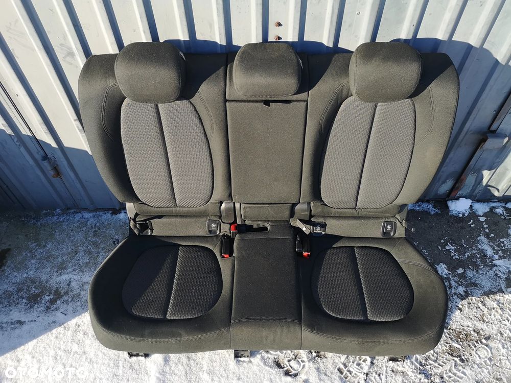 FOTEL KIEROWCY CZARNY MATERIAŁ KANAPA TYLNA BMW 2 F45 ACTIVE TOURER 2017R - 20