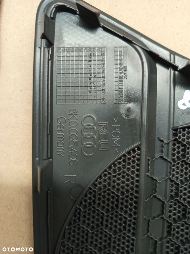 AUDI A4 B8 SEDAN 08-12 1.8 TFSI MASKOWNICA GŁOŚNIKA 8K0035435 - 4