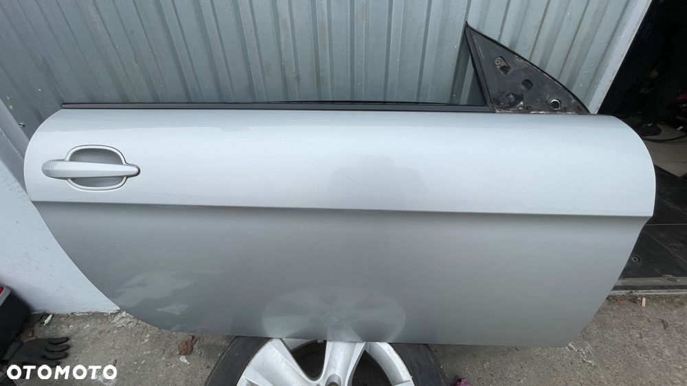 Bmw e63 drzwi prawe lewe kompletne titansilber - 3