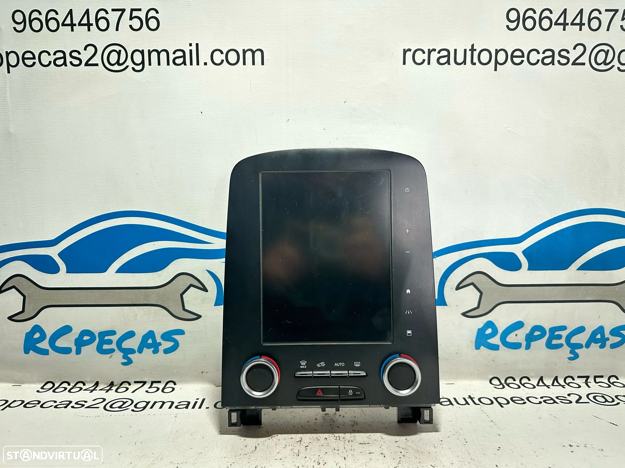 .Display Ecrã Multimedia GPS Original Renault Grand Scenic MK4 280901251R - 3