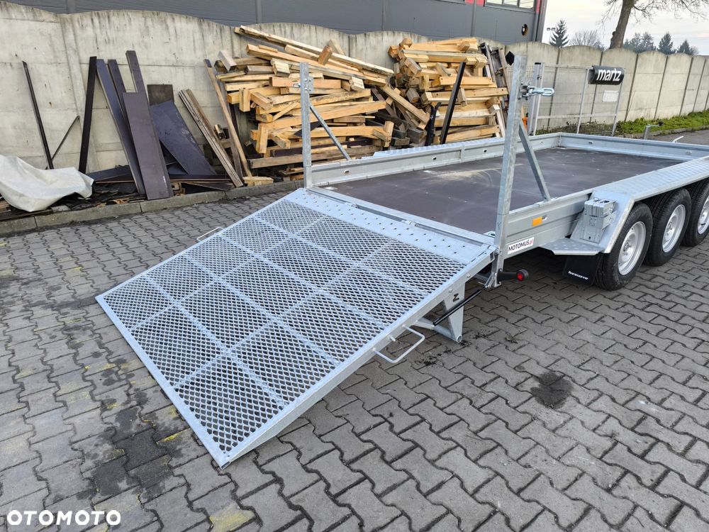 Niewiadów Przyczepa do przewozu sprzętu budowlanego Niewiadów K4035 400x190cm  3500kg 3 osie pod koparke koparka walec MOTOMUS - 7