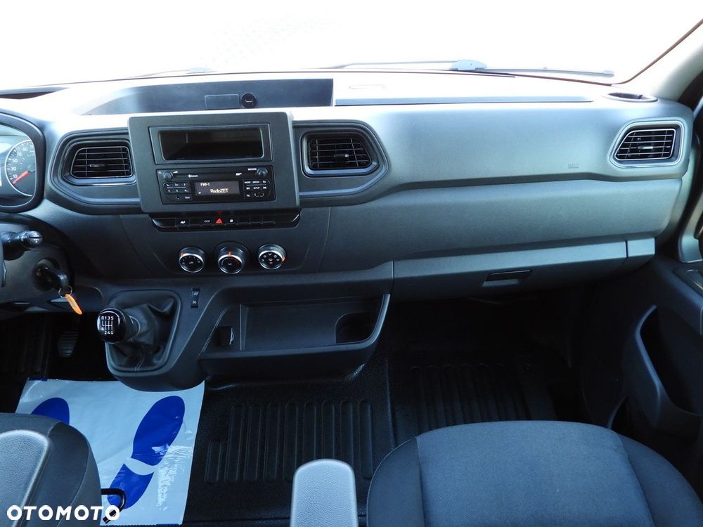 Renault MASTER WYWROTKA PODWÓJNA KABINA DOKA 6 MIEJSC TEMPOMAT LEDY BLIŹNIACZE KOŁA KLIMATYZACJA  130KM - 29