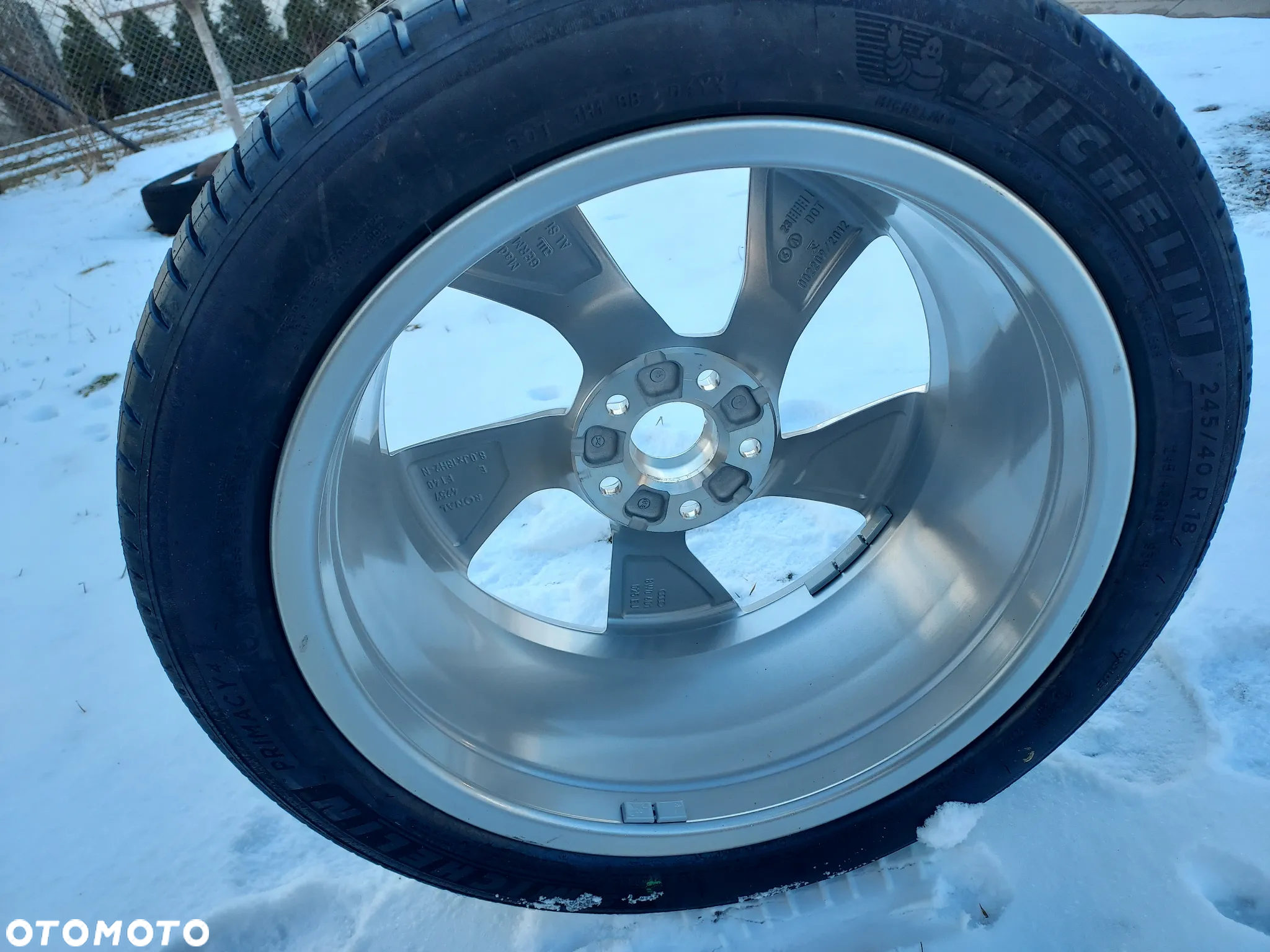 Oryginalne koła Audi 245/40/18 5x112 - 7