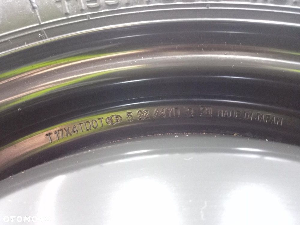 CAMRY VIII XV70 KOŁO DOJAZDOWE 155/70R17 5X114.3 - 7