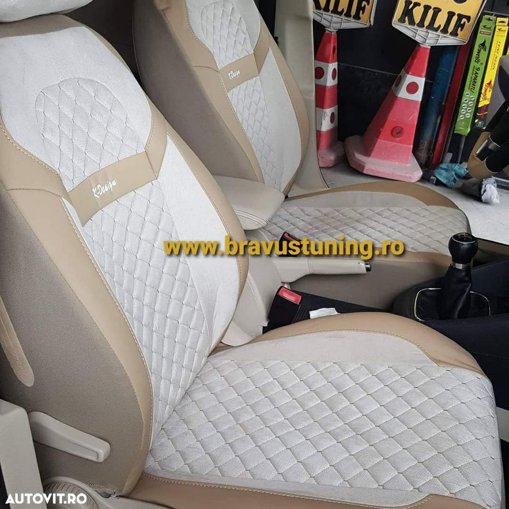 Huse scaun auto CONFORT Audi,BMW, Opel, Passat,Mercedes,Vw,Skoda,Logan - 8