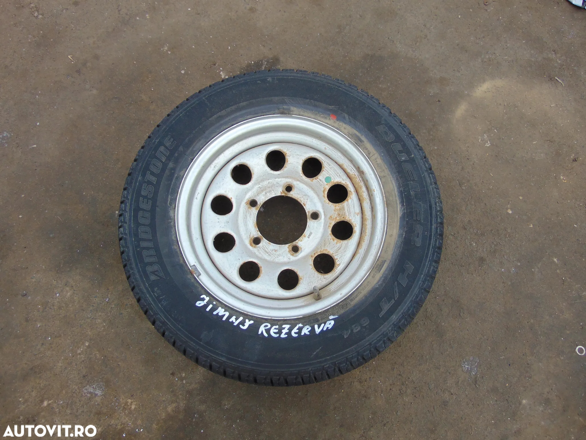 Roata rezerva Suzuki Jimny Samurai Vitara r15 - 2