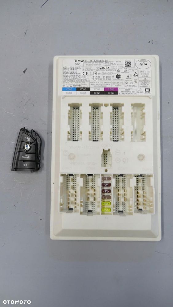 bmw f40 moduł sterownik komfortu bdc z kluczykiem 61 355a3ce27 - 1
