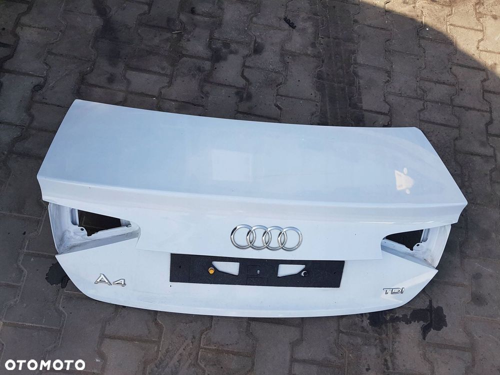 AUDI A4 B8 LIFT 12-15r SEDAN KLAPA BAGAŻNIKA TYŁ LS9R - 2