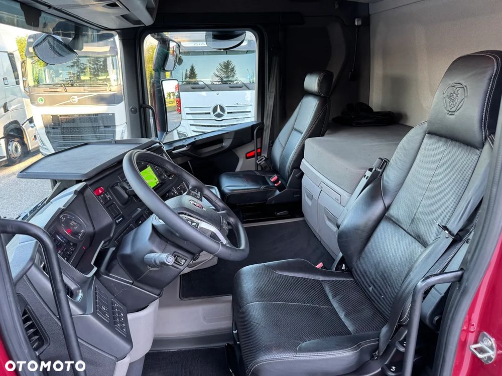 Scania R 450 / ACC / CAŁA NA PODUCHACH  / RETARDER / DUŻA NAVI / VIRTUAL KOKPIT / Z NIEMIEC - 26