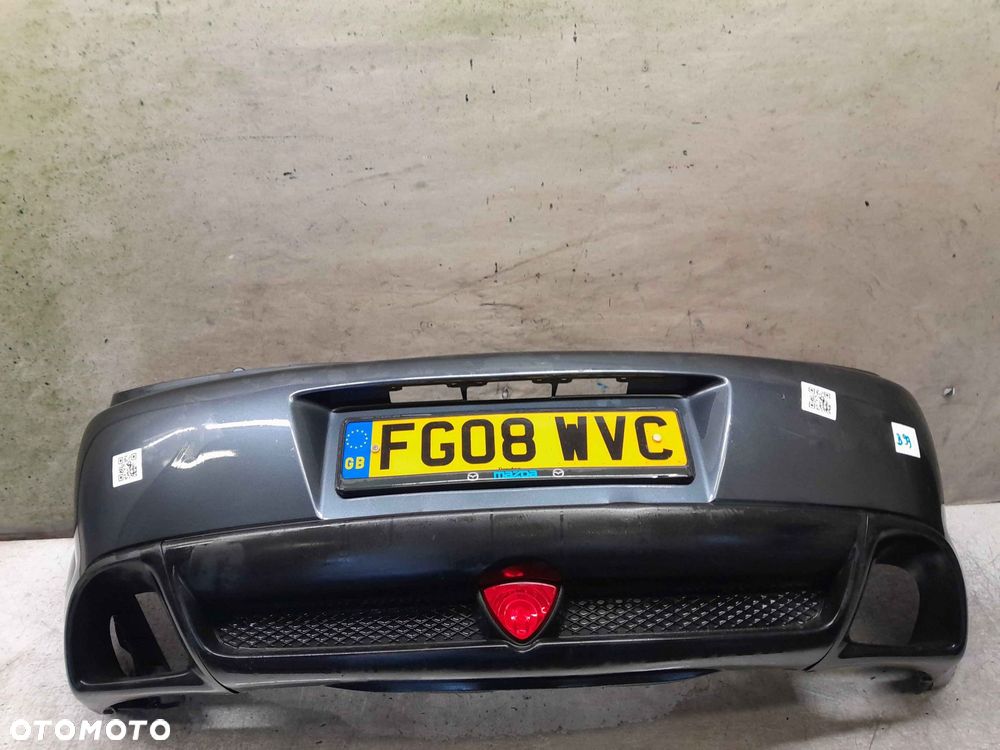 ^ ZDERZAK TYŁ TYLNY DO MAZDA RX8 SZARY GRAFITOWY - 1