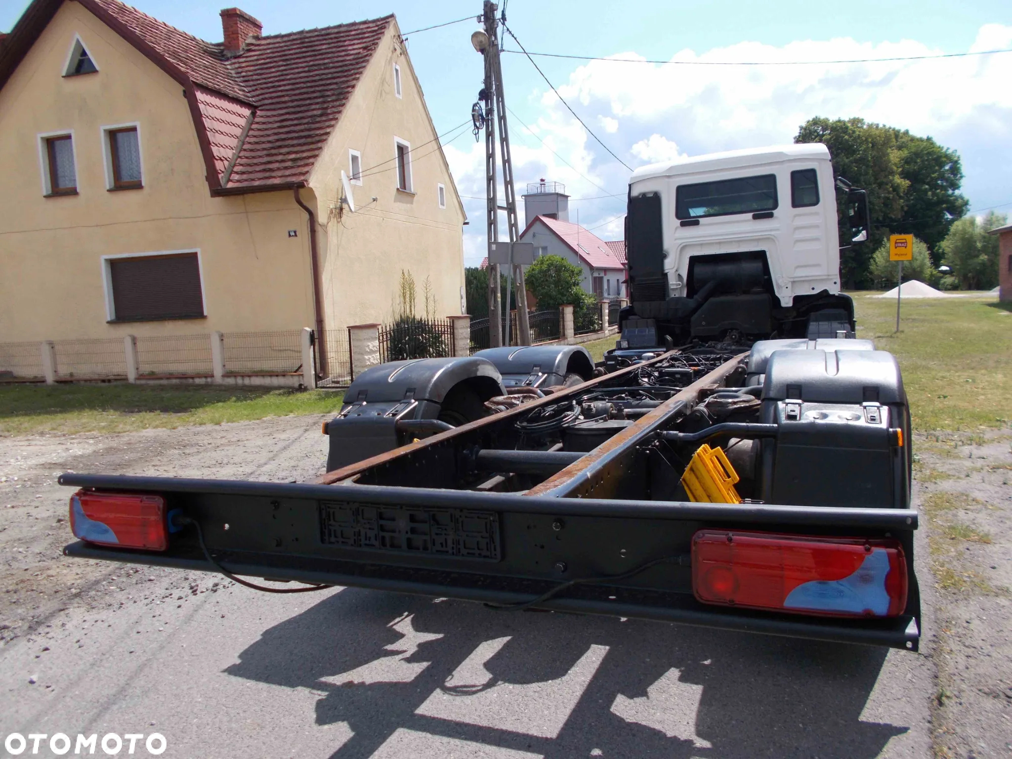 MAN TGS Rama Do Zabudowy // MANUAL // Krótki Rozstaw Osi 420cm // Długa rama 700cm // Pod Autolaweta HDS // 6x2 Oś skrętna - 14