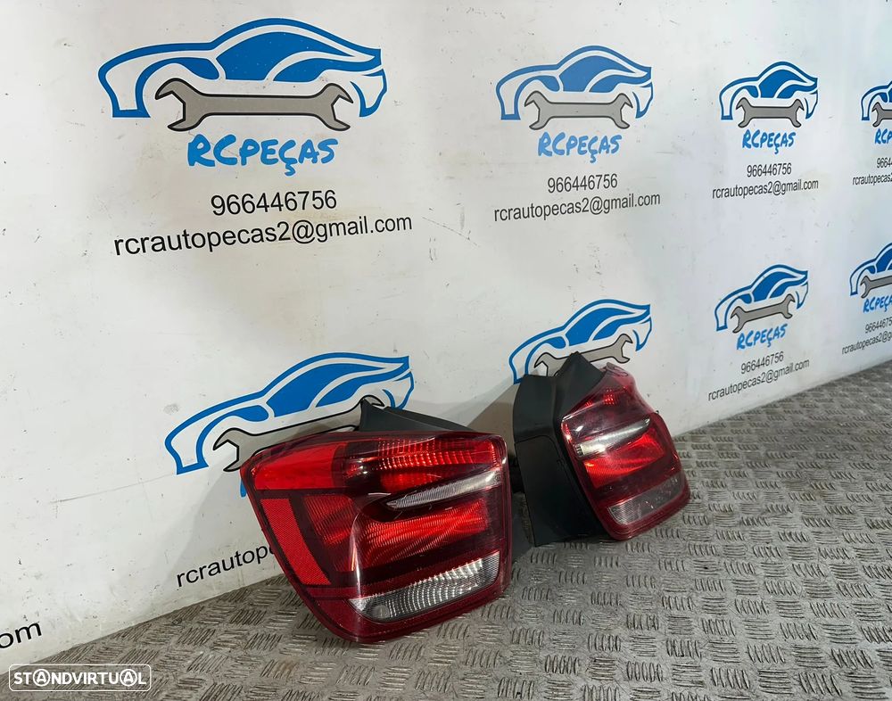 .Farolins Tras Traseiros Esquerdo Direito Originais BMW Serie 1 F20 5 portas F21 2 portas 2011 - 2019 - 3