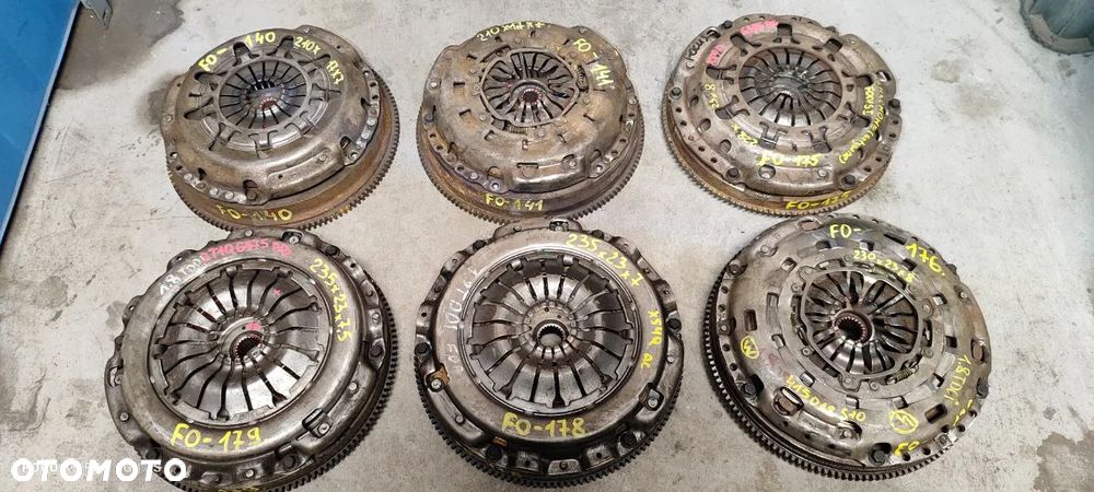 FORD DIESEL / BENZYNA SPRZĘGŁO KOŁO ZAMACHOWE TARCZA DOCISK DWUMAS - 7