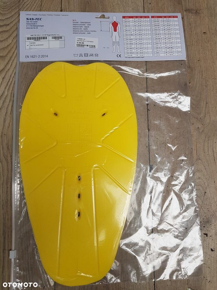 Sas-Tec ochraniacz pleców protektor SCL-L 13 - 5
