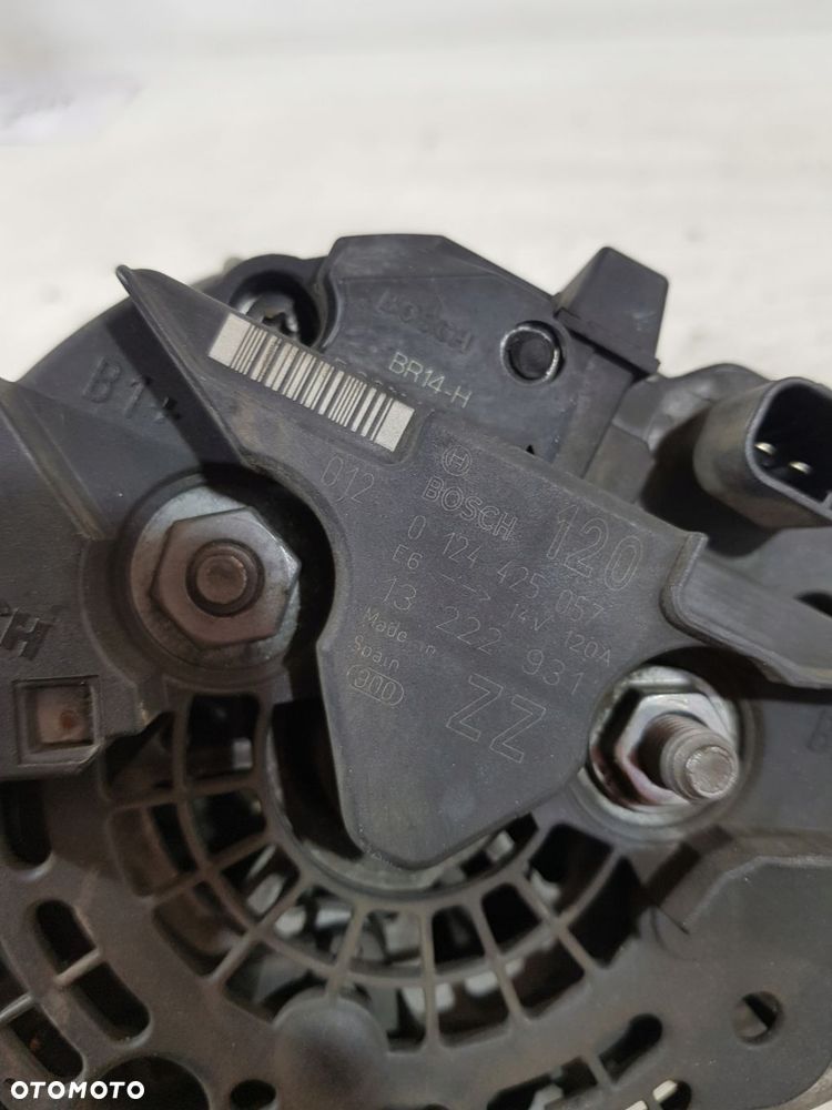 alternator 13222931 opel corsa d e astra j 1.2b a12xer - 7