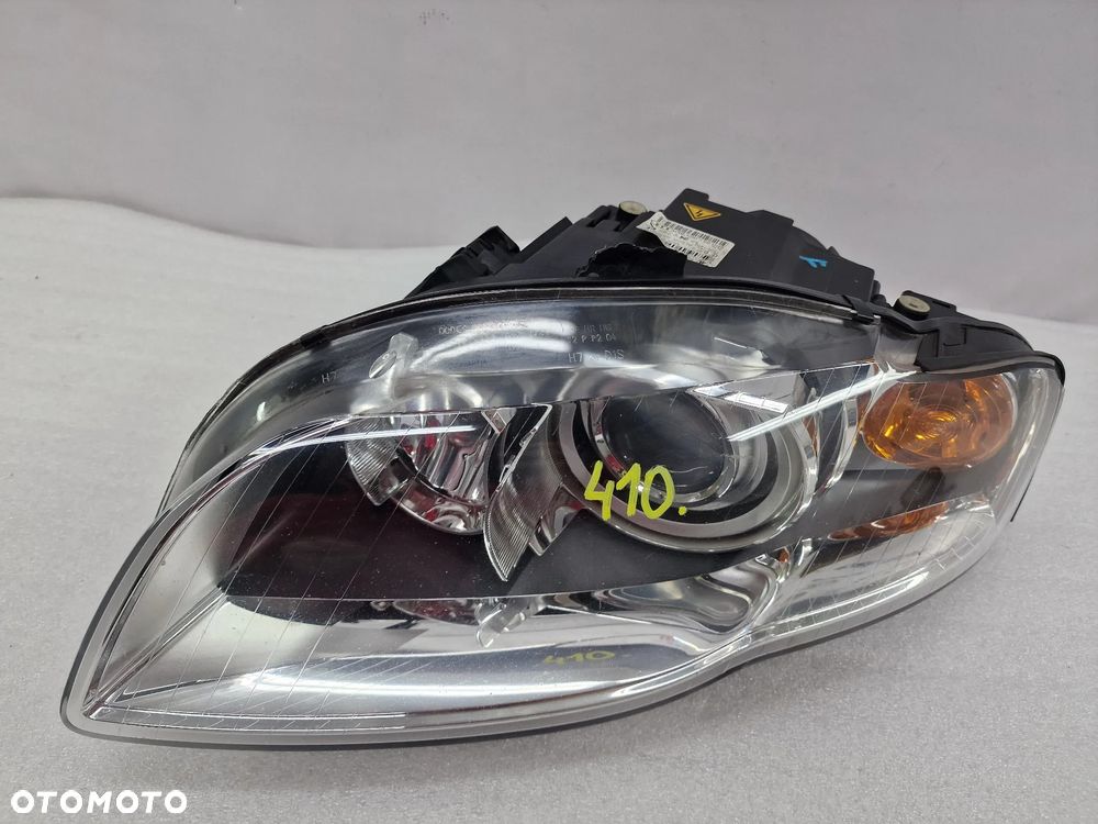 AUDI A4 B7 8E0 04-08 LEWA LAMPA PRZEDNIA PRZÓD XENON , NR 8E0941003AM , NR AUKCJI LA410 - 1