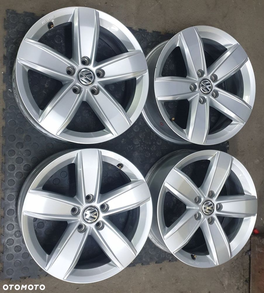 4× Felgi aluminiowe Volkswagen OE 6.5" x 17" 5x112 ET38 - 2
