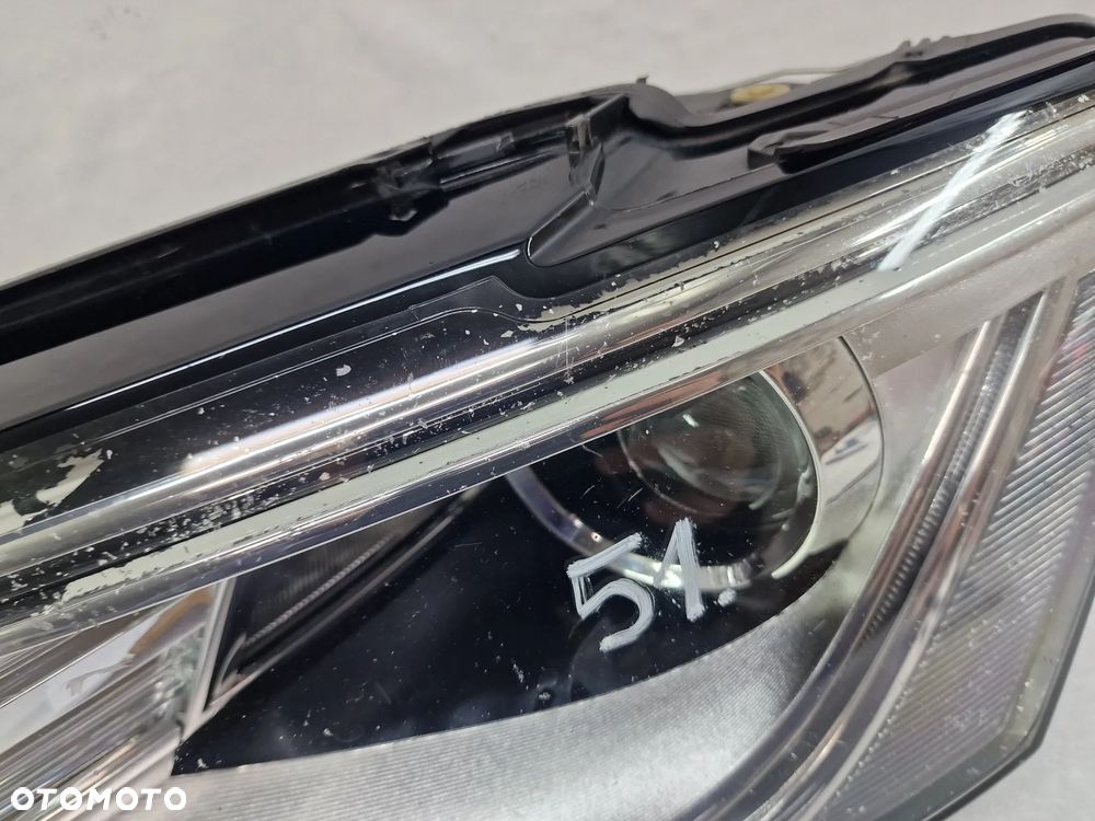 AUDI Q5 8R0 LIFT 11- LEWA LAMPA PRZEDNIA PRZÓD XENON + LED , 8R0941031C , NR AUKCJI LPP51 - 5