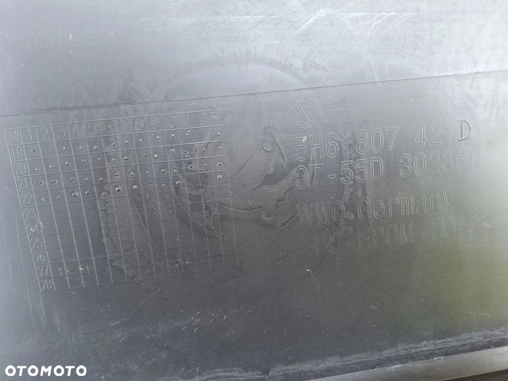 VW GOLF VIII 8 GTi GTD R-LINE NIE KLEJONY! ZDERZAK TYŁ TYLNY ORYG 5H6807421D WYSYŁKA 24H - 14